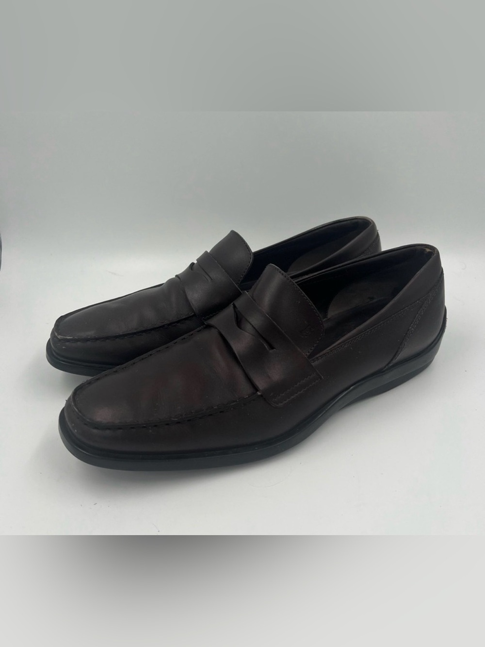 Tod’s Men’s Brown Leather Penny‎ Loafer Drivers Size 8.5 (9.5 US) Slip-Ons